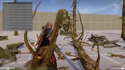 God of War, Baldur Boss Fight Prototype Build