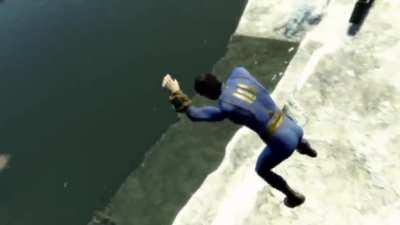 I had the sudden urge to cannonball into the pool. ._.