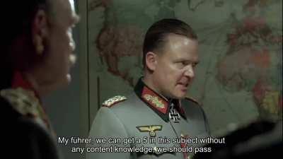Hitler reacts to the Edexcel Weimar & Nazi germany GCSE Paper