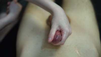 My step brother loves it when I come to him to play with his dick