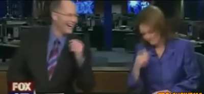 News anchor answering if she got spanked