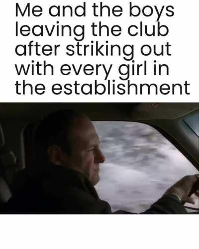 Alright, but you gotta get over it