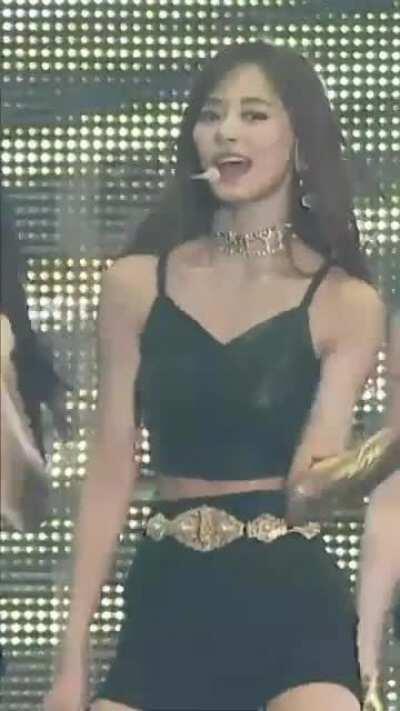 Tzuyu has an incredible body