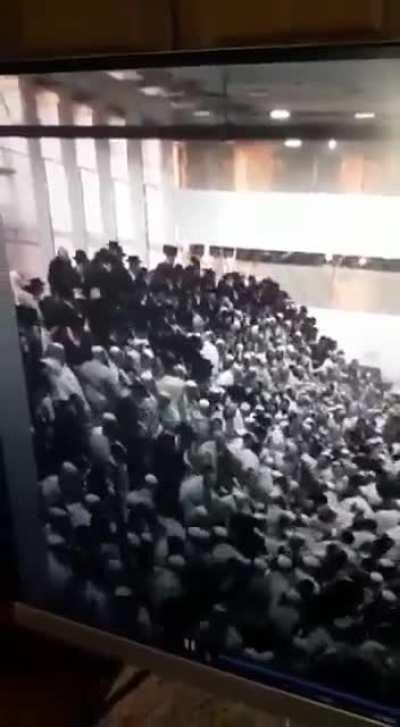 Dozens injured after bleachers collapse at a synagogue in Givat Ze'ev, a town northwest of Jerusalem.