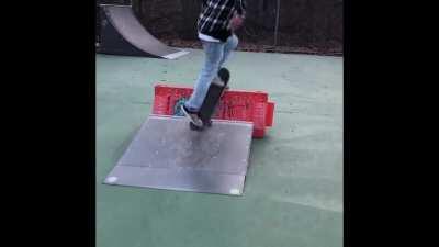 Skating for ab 9 months but ive been doing husky stuff lately