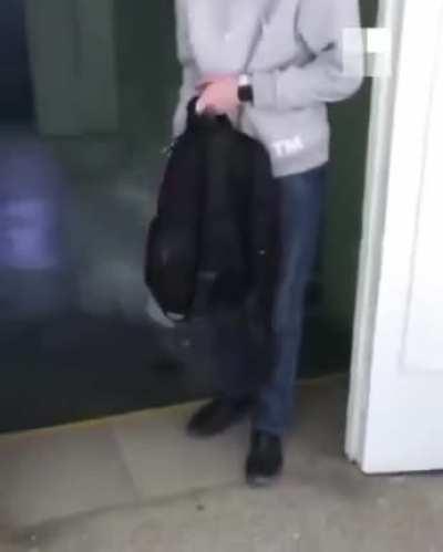 powerbank blew up inside backpack