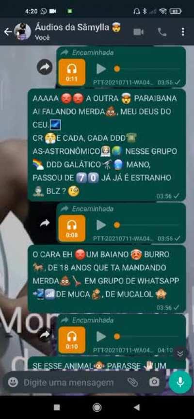 Essa é a sua ADM muquinha ? Fora Sâmylla já, nós paraíbas estamos muito ofendido com isso.