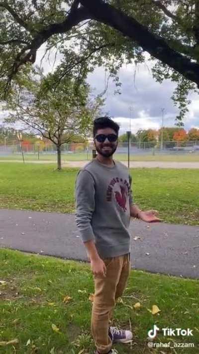 Saw this on tiktok earlier and his reaction was so wholesome 🥺