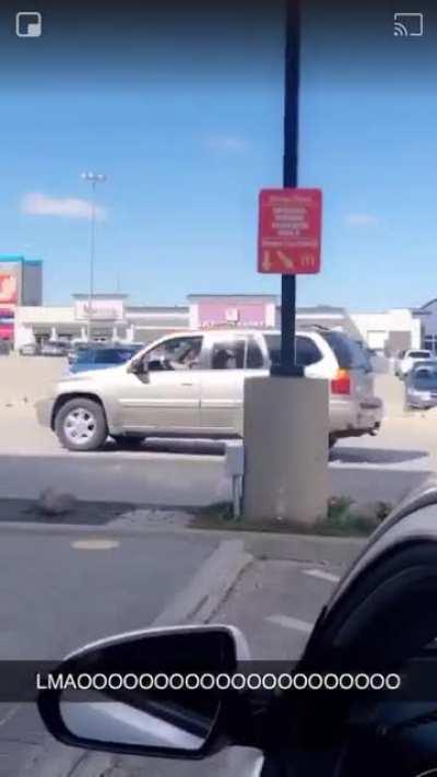 Here take this to go b*tch!