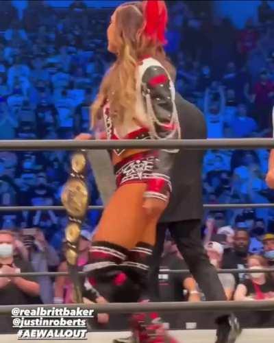 Britt Baker at All Out