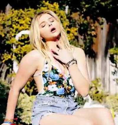 Working my cock so hard for Chloe