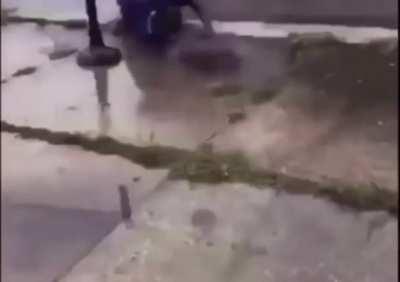 Urban street interpretative dance.