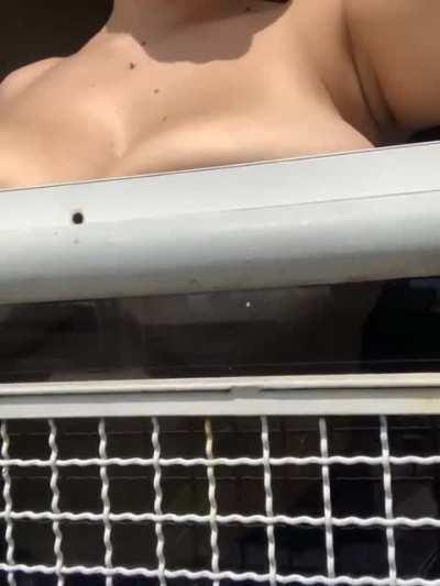 I love the thrill of almost getting caught