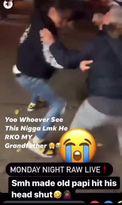 Grandpa 👴 vs bronx Randy orton😈😤