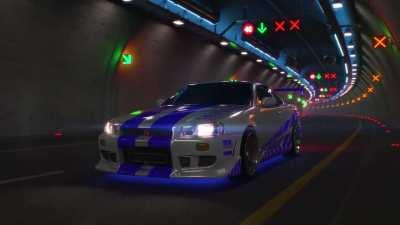 Nissan Skyline GT-R R34 by Visualdon - 4K 60fps