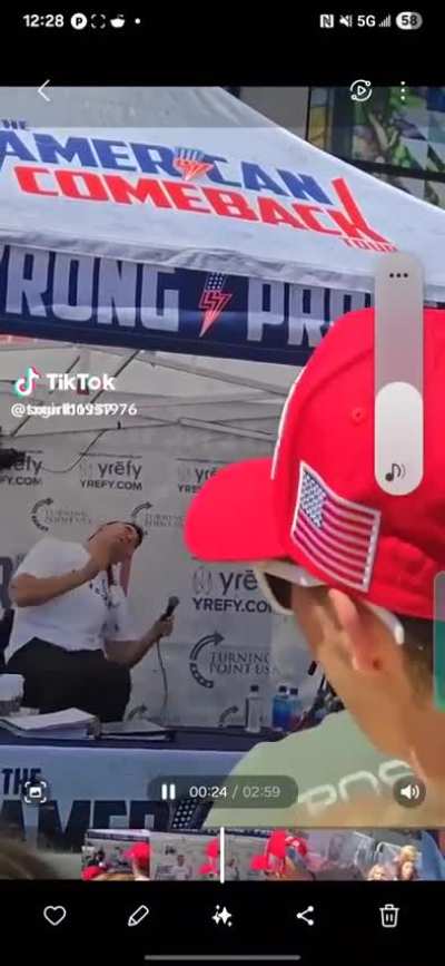 Video of Charlie kirk shooting Utah