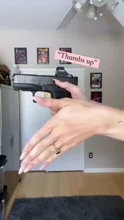 That's how you do it. (VC - @some_chick_who_shoots)