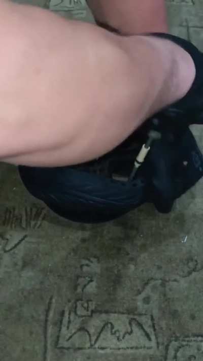 How to put on a tire without boiling and lubricated.