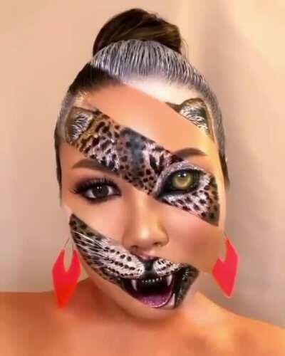 This makeup is incredible. Source in comments.