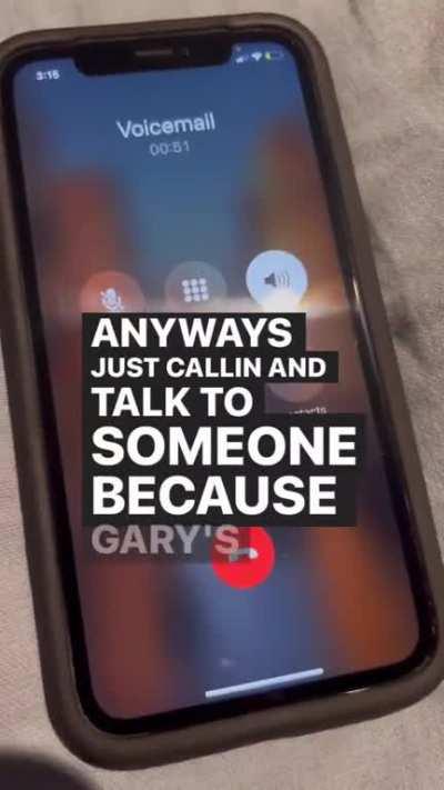 🍄Voicemail from uncle