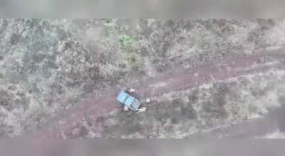 Ukrainian drone team stops Russian infantry assault before it can start, by way of accurate drops. March 27, 2025