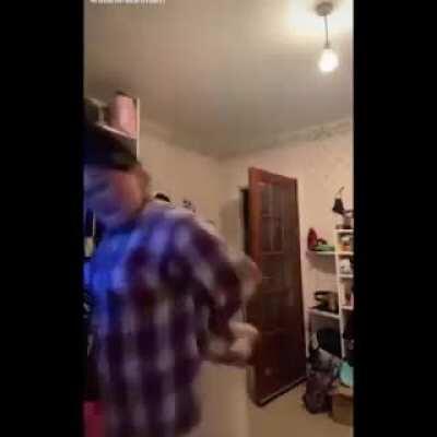HMF while I headbutt this tv