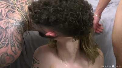 Asia Belle with a kiss