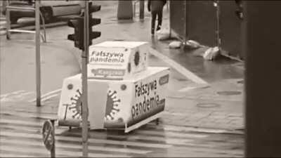 These are real videos from the protests in Poland - I only turned them black and white to fit the music