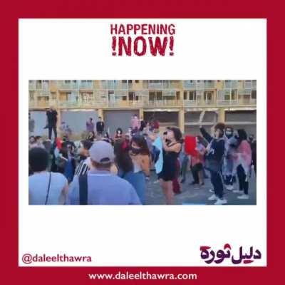 Support from the Lebanese people to our Palestinian brothers