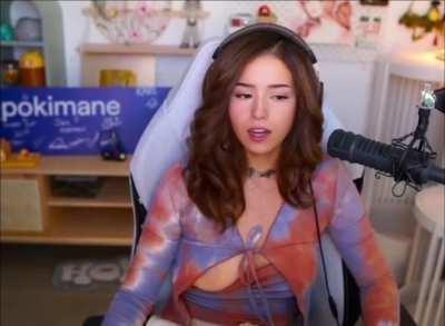 Pokimane Nipslip