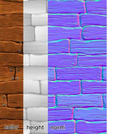 (CC0) Stylized Wood Planks Texture