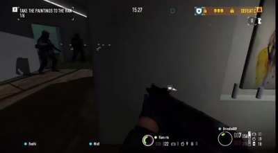 Why he break dance on me