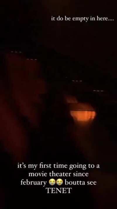 Isabela seeing TENET