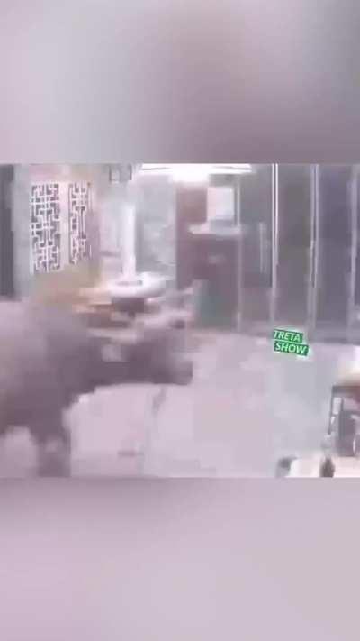 Excuse me coming though