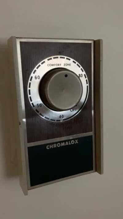Hi, This noise is coming from a Chromalox thermostat in a friends apt. Wondering if there’s an immediate safety issue or easy fix. Thanks!