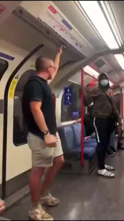 To be racist on the London Underground