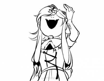 Cyn is losing it by @lazydeer06