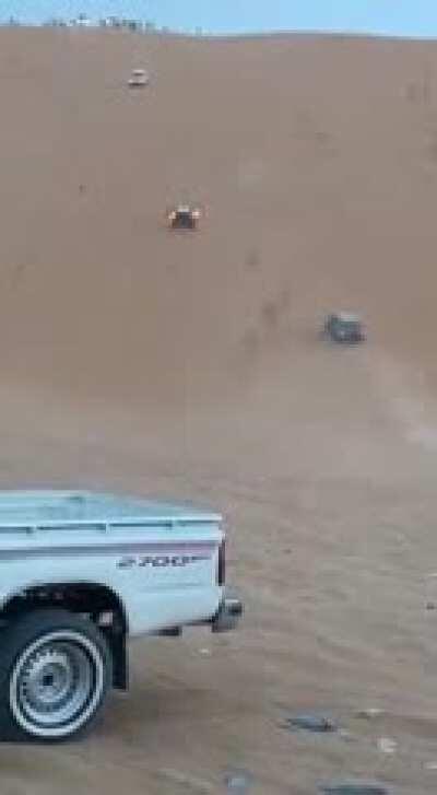 Quick thinking saves a passenger in a burning vehicle.