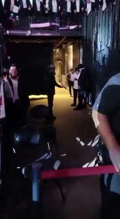 Meanwhile on Security man dancing on Jewish concerts