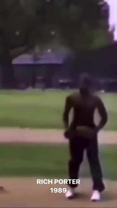 Richie Porter, 1989.