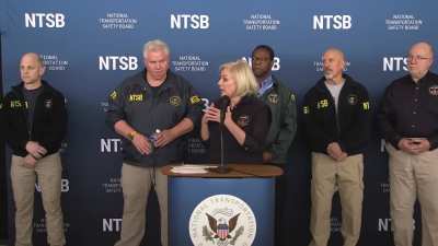 NTSB chairwoman Jennifer Homendy calls out the press for speculating on the probable cause of the Washington DC plane crash