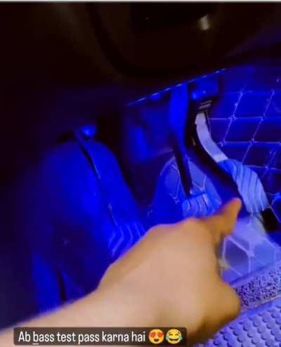 Zyada kuch nahi, just an innocent driver