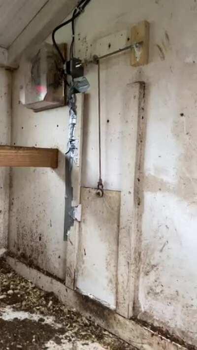 I made an automated chicken coop hatch that reacts on daylight.