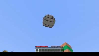 I've created a datapack to play Beach Volley and played a match against a villager. He wasn't very good.