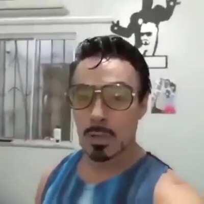 Tony Stark Crente 🙌🙏