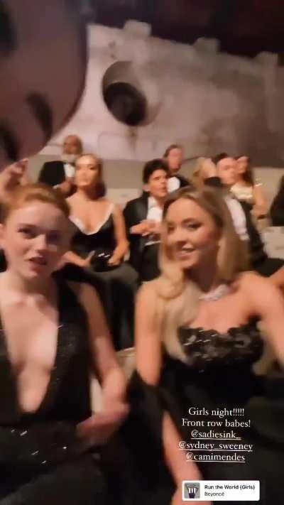 Sadie Sink, Sydney Sweeney, Camila Mendes and Lili Reinhart 