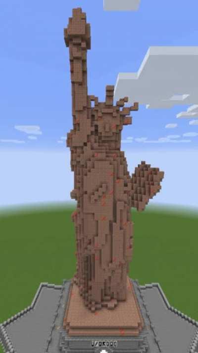 Minecraft cada vez mais realista, que orgulho 👌