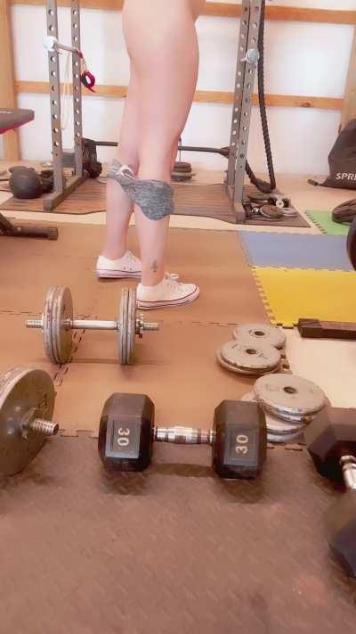 This workout is not quite finished ;) [F]