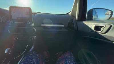 No, you relax. I'll drive!