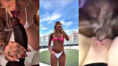 Interracial TikTok Split Screen